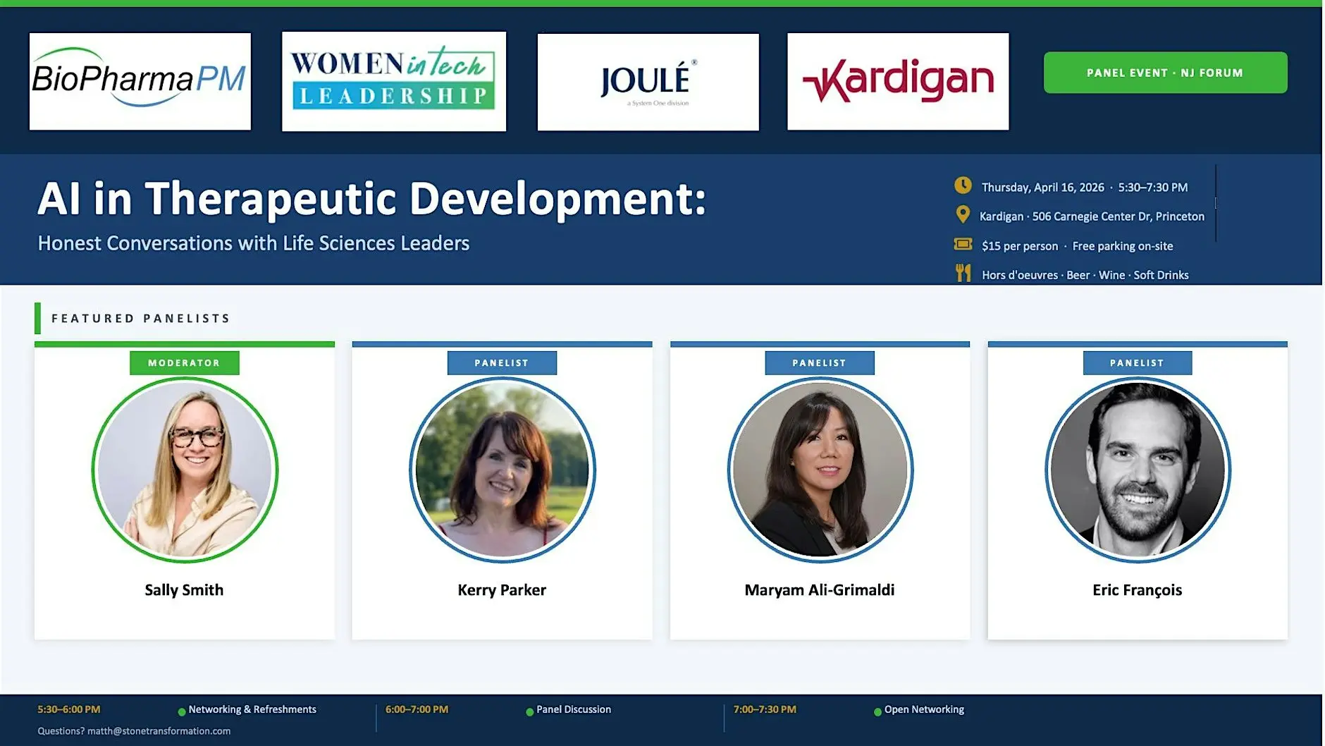 AI In Therapeutic Development: Honest Conversations w/ Life Science Leaders
